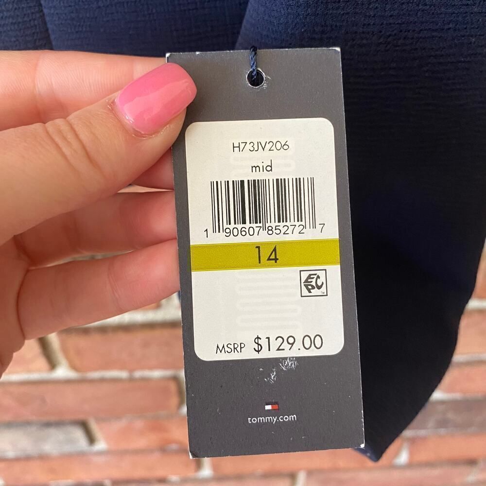 Tommy Hilfiger Open Front Hidden Closure Blazer N… - image 6